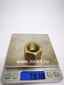 гайка м22*1,5 (24, ключ 32) стремянки задней рессоры зил 130 303243-п29 в Нижнем Новгороде
